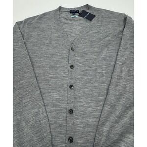 NWT Peter Millar Crown Crafted Wool Excursionist Flex Cardigan Sweater XL $348